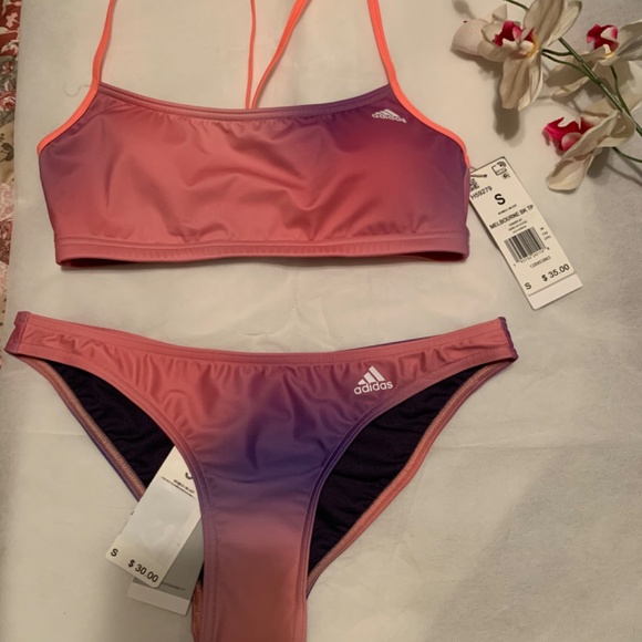 Adidas 2 piece swimsuit new with tags - Picture 2 of 8